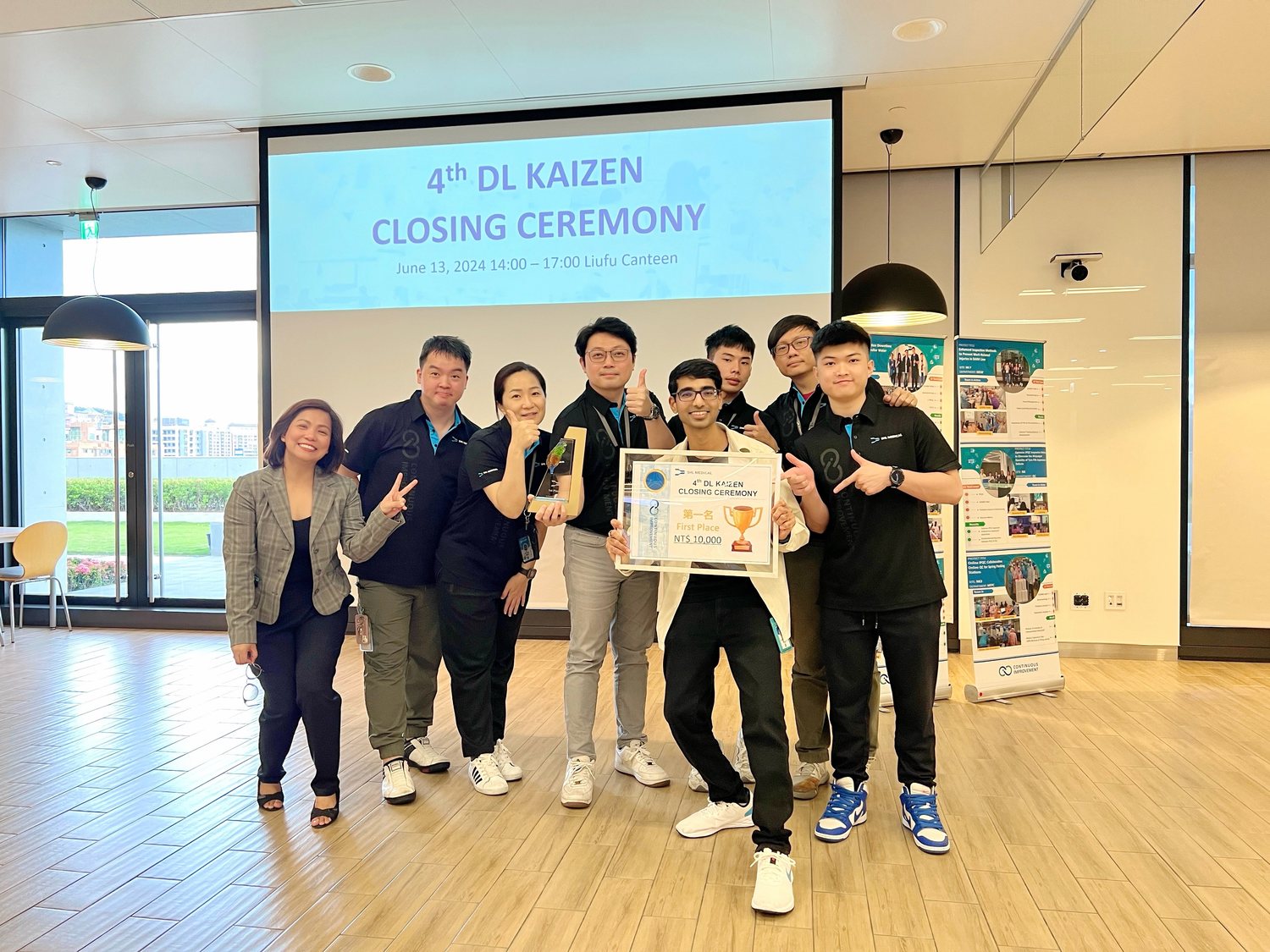 DL Kaizen 1st Place — Closing Ceremony